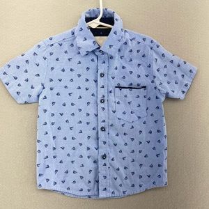 Toddler Craft + Flow button up